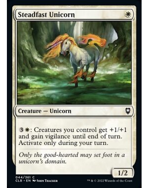 Magic: The Gathering Steadfast Unicorn (044) Near Mint