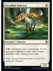 Magic: The Gathering Steadfast Unicorn (044) Near Mint Foil