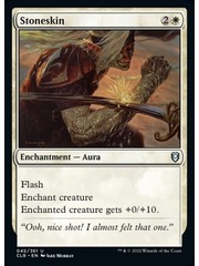Magic: The Gathering Stoneskin (045) Near Mint Foil