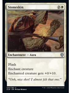 Magic: The Gathering Stoneskin (045) Near Mint Foil