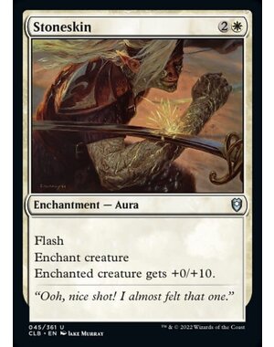 Magic: The Gathering Stoneskin (045) Near Mint Foil