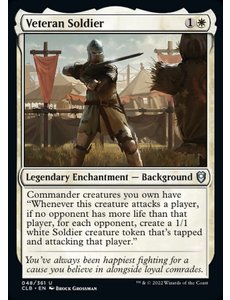 Magic: The Gathering Veteran Soldier (048) Near Mint Foil