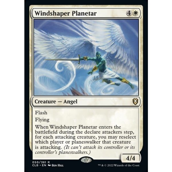 Magic: The Gathering Windshaper Planetar (050) Near Mint Foil