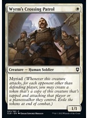 Magic: The Gathering Wyrm's Crossing Patrol (051) Near Mint Foil