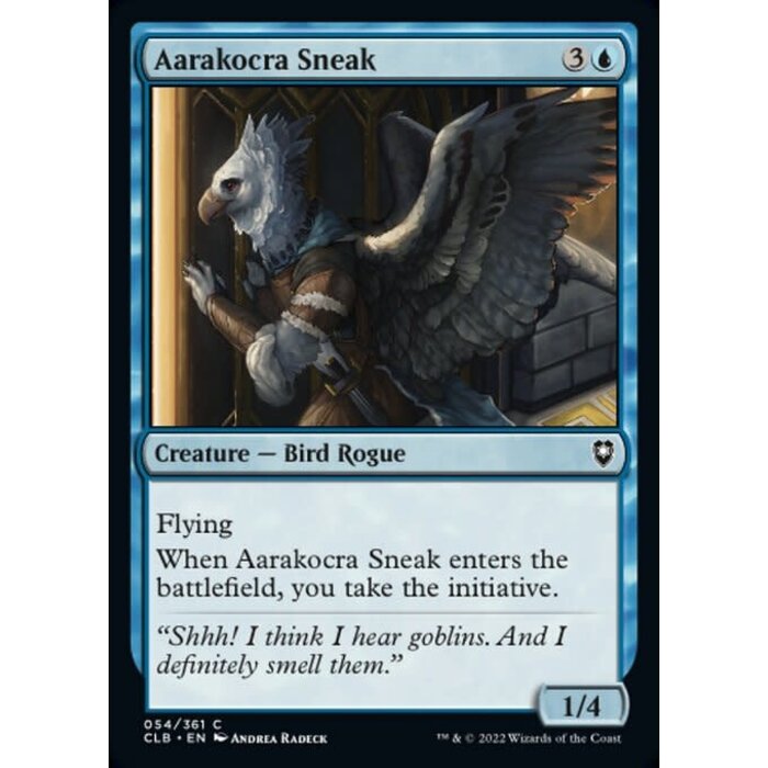 Magic: The Gathering Aarakocra Sneak (054) Near Mint