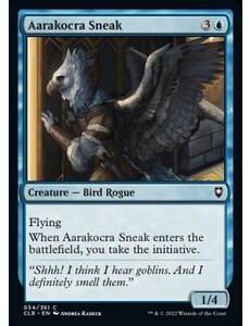 Magic: The Gathering Aarakocra Sneak (054) Near Mint Foil