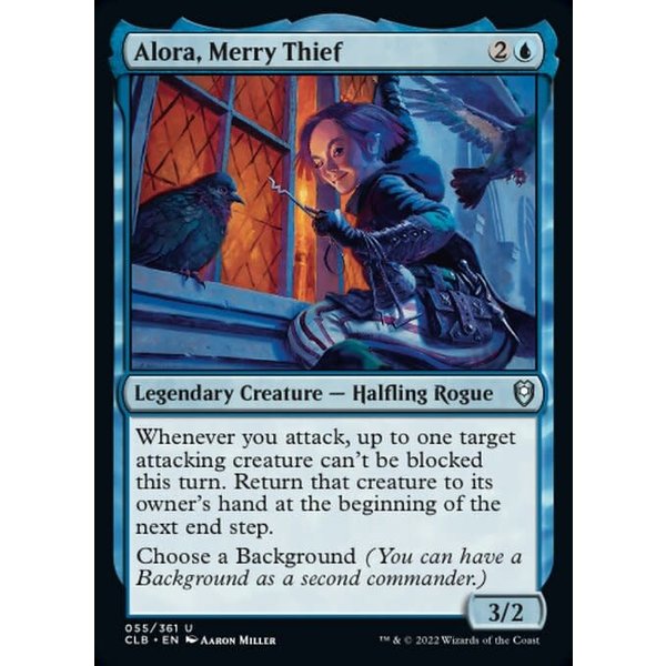 Magic: The Gathering Alora, Merry Thief (055) Near Mint