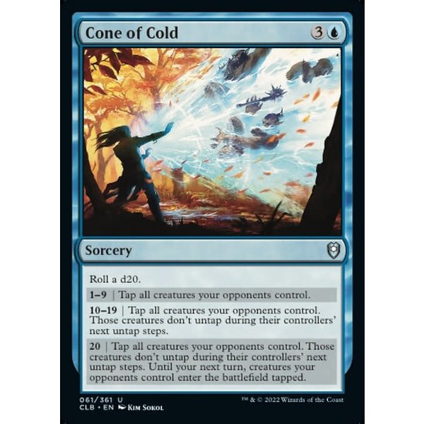 Magic: The Gathering Cone of Cold (061) Near Mint Foil