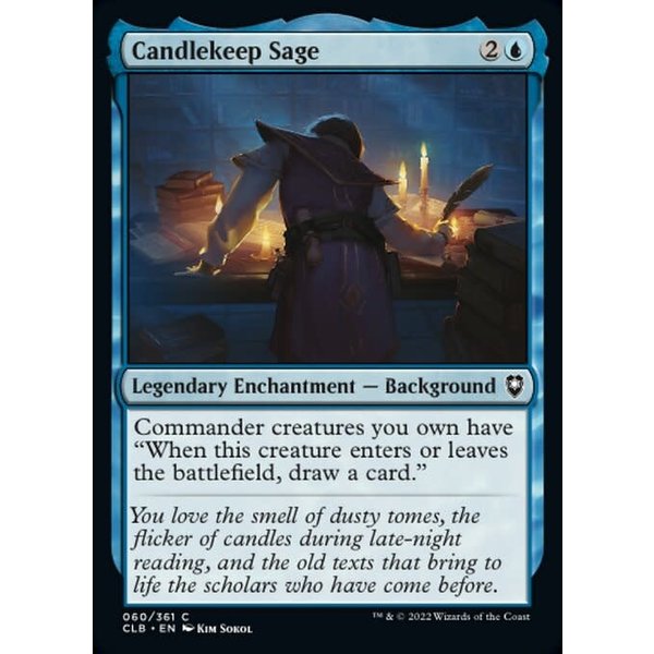 Magic: The Gathering Candlekeep Sage (060) Near Mint