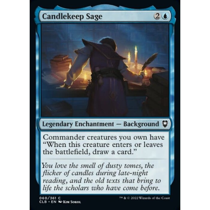 Magic: The Gathering Candlekeep Sage (060) Near Mint Foil