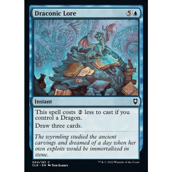 Magic: The Gathering Draconic Lore (064) Near Mint Foil