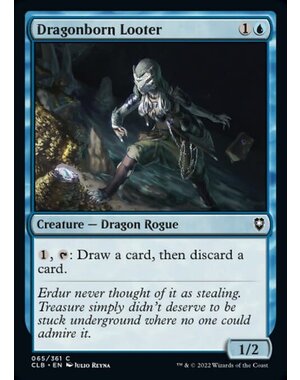 Magic: The Gathering Dragonborn Looter (065) Near Mint Foil