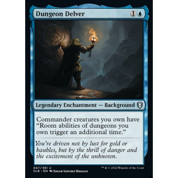 Magic: The Gathering Dungeon Delver (067) Near Mint Foil