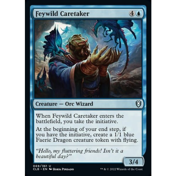 Magic: The Gathering Feywild Caretaker (069) Near Mint Foil