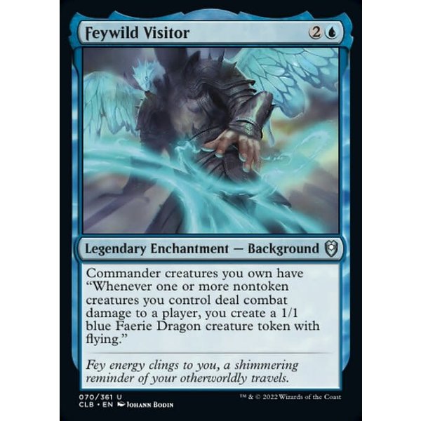 Magic: The Gathering Feywild Visitor (070) Near Mint Foil