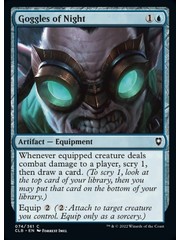 Magic: The Gathering Goggles of Night (074) Near Mint