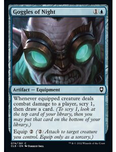 Magic: The Gathering Goggles of Night (074) Near Mint