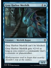 Magic: The Gathering Gray Harbor Merfolk (075) Near Mint Foil