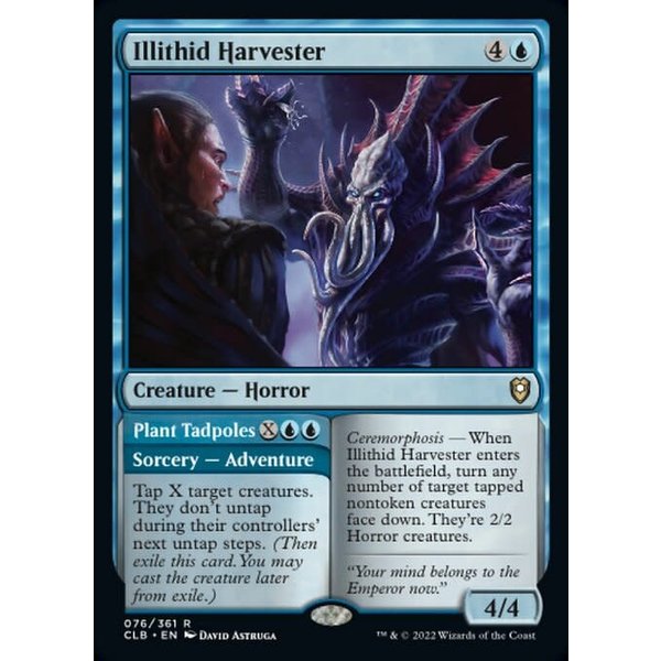 Magic: The Gathering Illithid Harvester (076) Near Mint