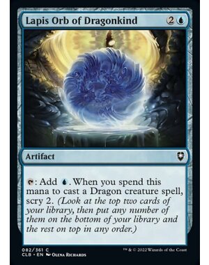 Magic: The Gathering Lapis Orb of Dragonkind (082) Near Mint