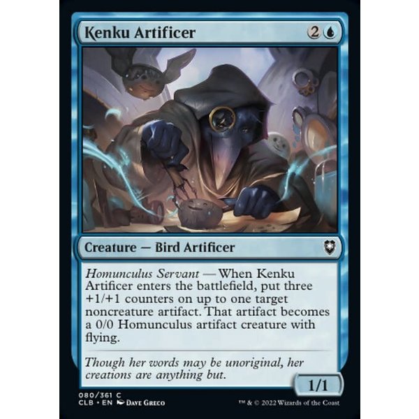 Magic: The Gathering Kenku Artificer (080) Near Mint