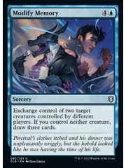 Magic: The Gathering Modify Memory (083) Near Mint