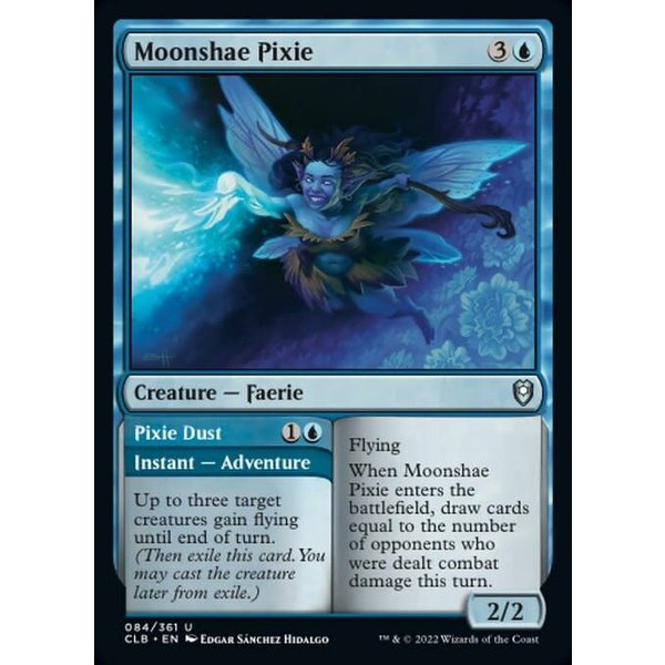 Magic: The Gathering Moonshae Pixie (084) Near Mint Foil