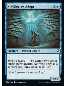 Magic: The Gathering Nimbleclaw Adept (086) Near Mint