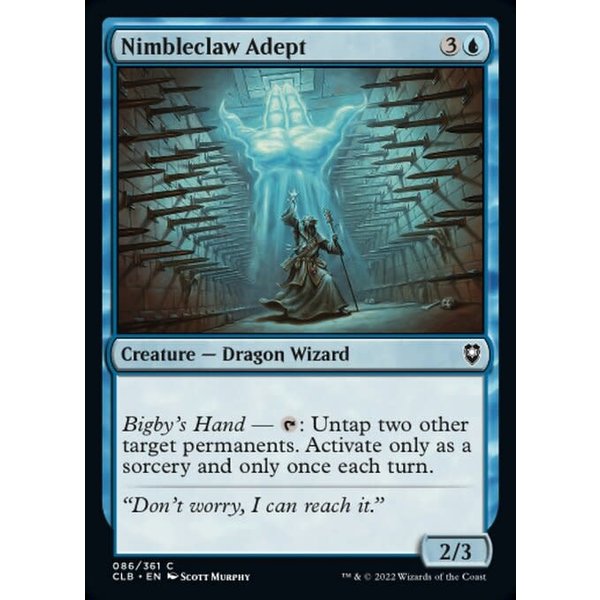 Magic: The Gathering Nimbleclaw Adept (086) Near Mint