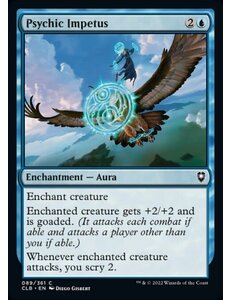 Magic: The Gathering Psychic Impetus (089) Near Mint Foil
