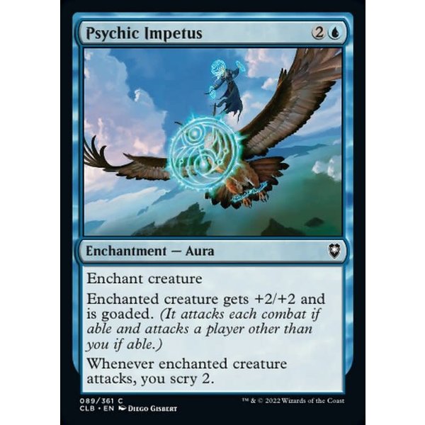 Magic: The Gathering Psychic Impetus (089) Near Mint Foil