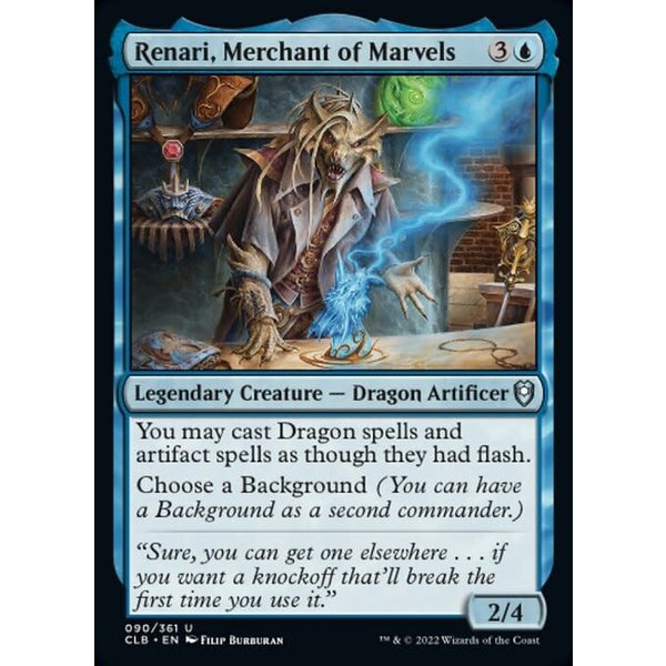 Magic: The Gathering Renari, Merchant of Marvels (090) Near Mint Foil
