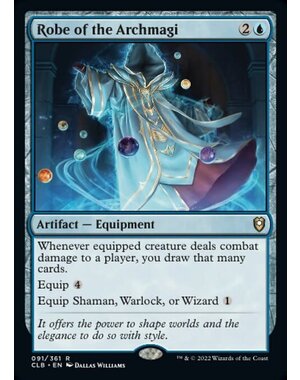 Magic: The Gathering Robe of the Archmagi (091) Near Mint Foil