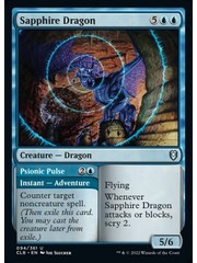 Magic: The Gathering Sapphire Dragon (094) Near Mint