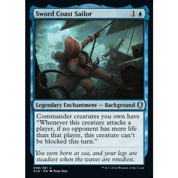 Magic: The Gathering Sword Coast Sailor (098) Near Mint Foil