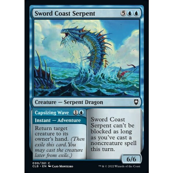 Magic: The Gathering Sword Coast Serpent (099) Near Mint