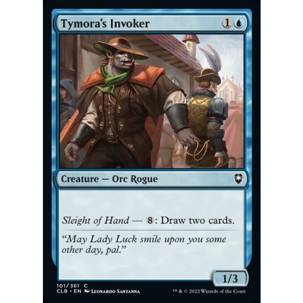 Magic: The Gathering Tymora's Invoker (101) Near Mint Foil