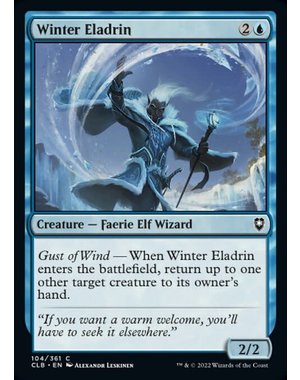 Magic: The Gathering Winter Eladrin (104) Near Mint