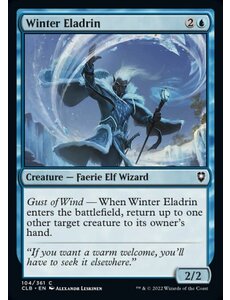 Magic: The Gathering Winter Eladrin (104) Near Mint Foil