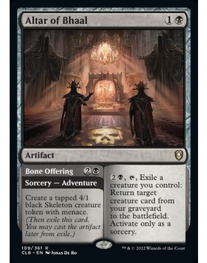 Magic: The Gathering Altar of Bhaal (109) Near Mint