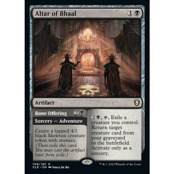 Magic: The Gathering Altar of Bhaal (109) Near Mint