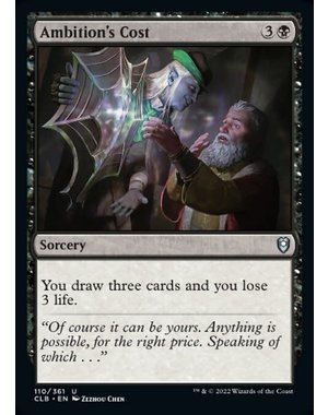 Magic: The Gathering Ambition's Cost (110) Near Mint Foil