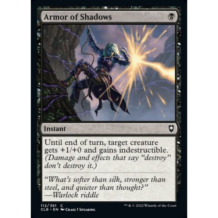 Magic: The Gathering Armor of Shadows (112) Near Mint