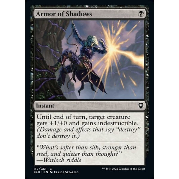 Magic: The Gathering Armor of Shadows (112) Near Mint Foil