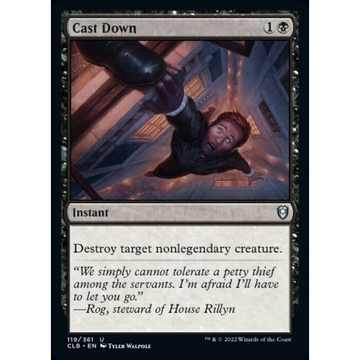 Magic: The Gathering Cast Down (119) Near Mint Foil