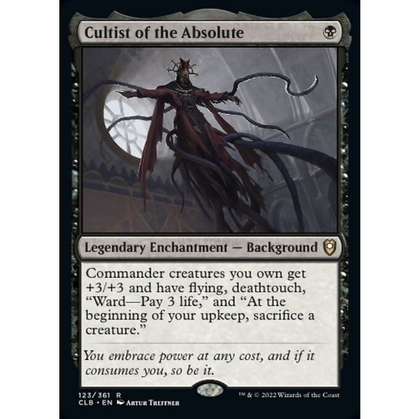 Magic: The Gathering Cultist of the Absolute (123) Near Mint Foil