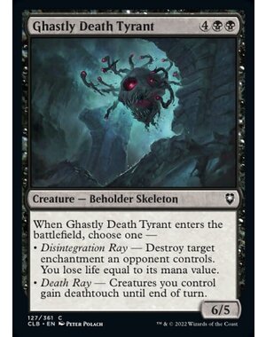 Magic: The Gathering Ghastly Death Tyrant (127) Near Mint Foil