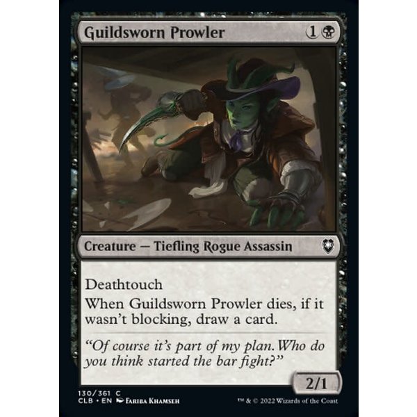 Magic: The Gathering Guildsworn Prowler (130) Near Mint Foil