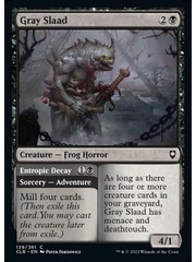 Magic: The Gathering Gray Slaad (129) Near Mint Foil