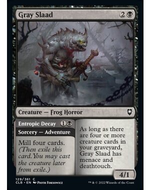 Magic: The Gathering Gray Slaad (129) Near Mint Foil